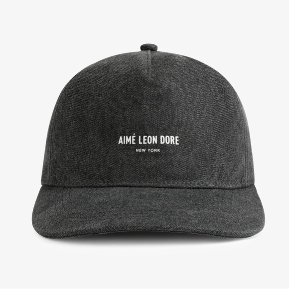 NEW AIME LEON DORE Micro logo pigment dyed hat 5 panel SnapBack